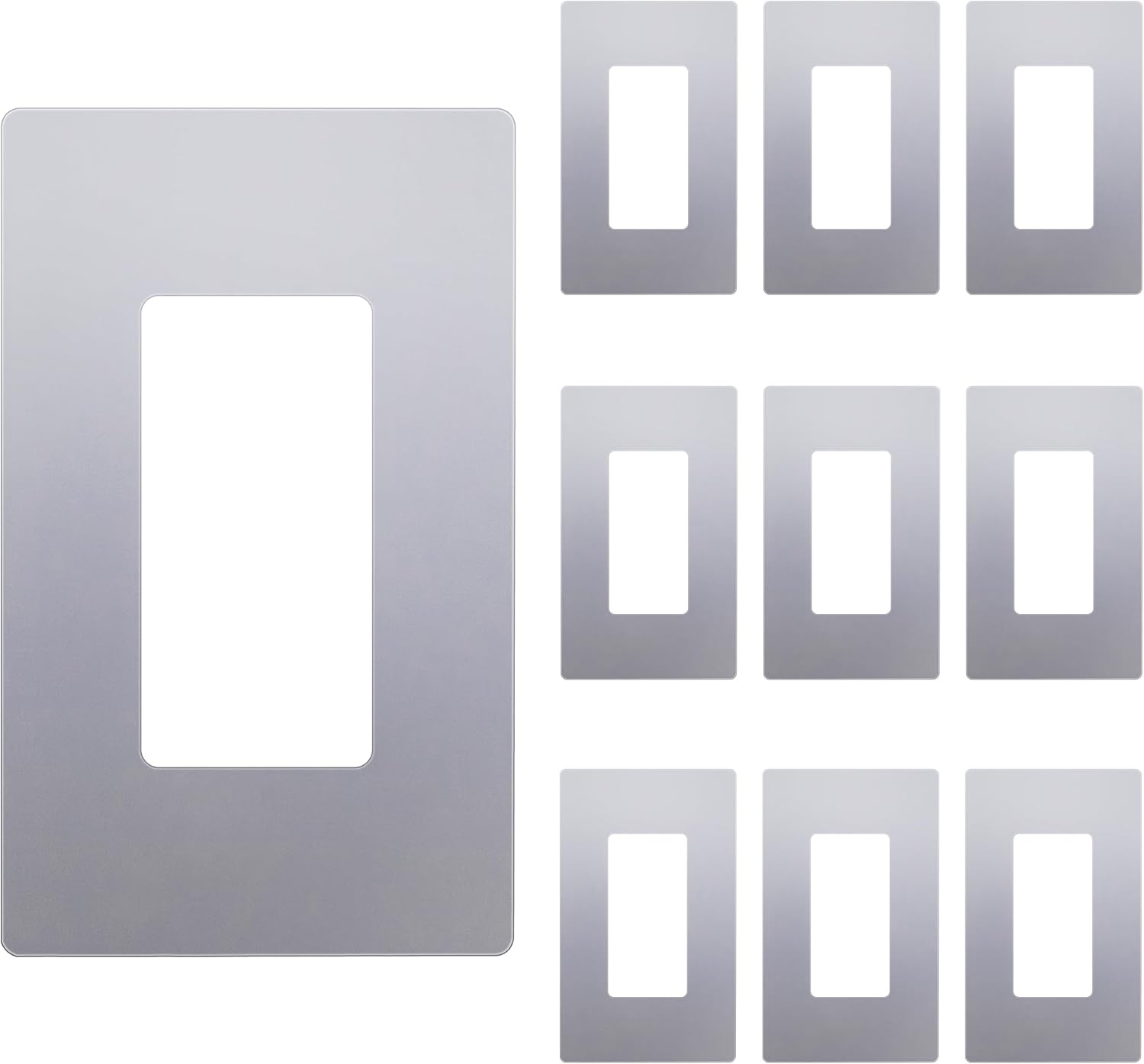 ENERLITES Elite Series Screwless Decorator Wall Plate Cover