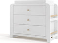 Graco Read-with-Me 3 Drawer Chest with Bookshelves - Nursery Storage