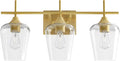 VONLUCE Bathroom Vanity Light 3-Light - Modern Gold Vanity Fixture