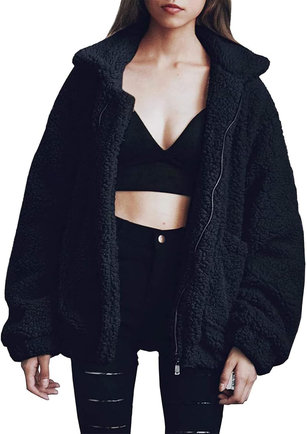 Trendy Women's Sherpa Fleece Winter Coats for Ultimate Comfort
