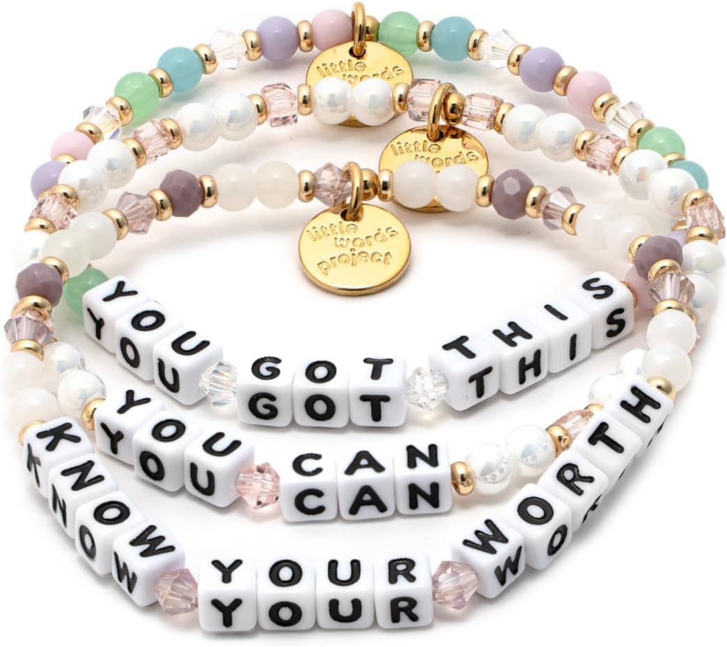 Original Word Bracelet for Mother's Day Gifts - Colorful Beads