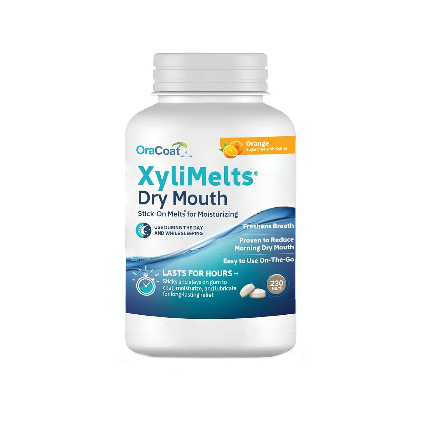 Oracoat XyliMelts for Dry Mouth - 8-Hour Relief Discs