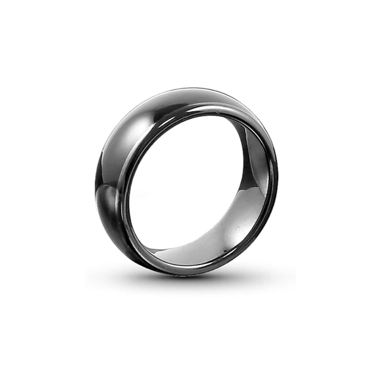 Black Ceramics RFID Smart Ring - Rewrite On the Go!