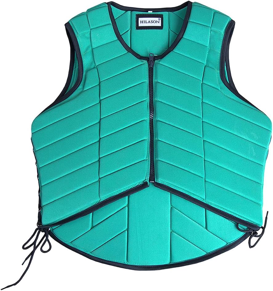 HILASON Horse Riding Rodeo Safety Vest for Adult Eventing Use