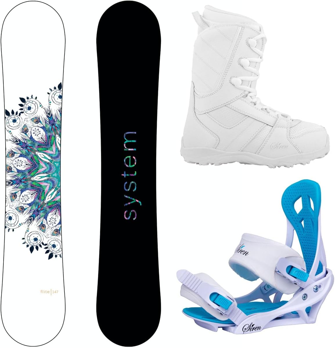 Luxurious Women's Snowboard Package - Ride in Style!