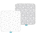 Square Playard Fitted Sheets 36 x 36, 2 Pack - Soft Jersey Cotton