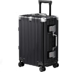 Krute 20 Inch Carry On Luggage with Aluminum Frame and Spinner Wheels