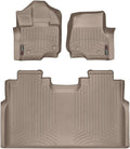 WeatherTech Custom Fit FloorLiners for Ford F-150 - Tan