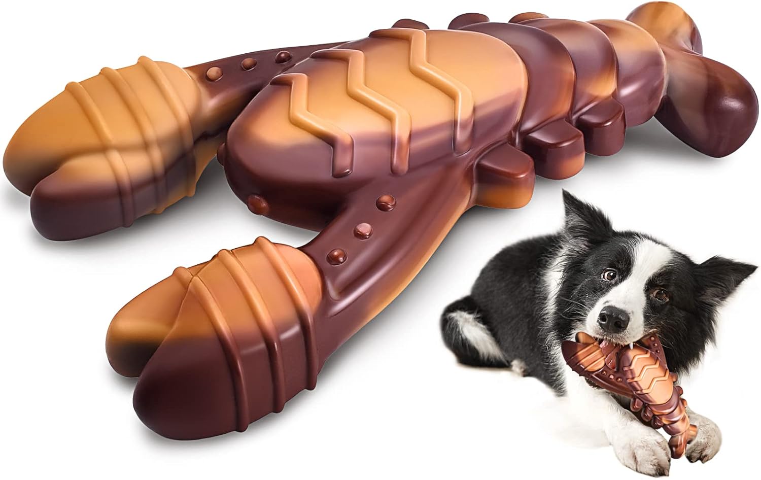 NEZIN Beef-Flavored Indestructible Dog Toy
