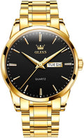 Men's Casual Stainless Steel Watch with Big Face - Easy to Read