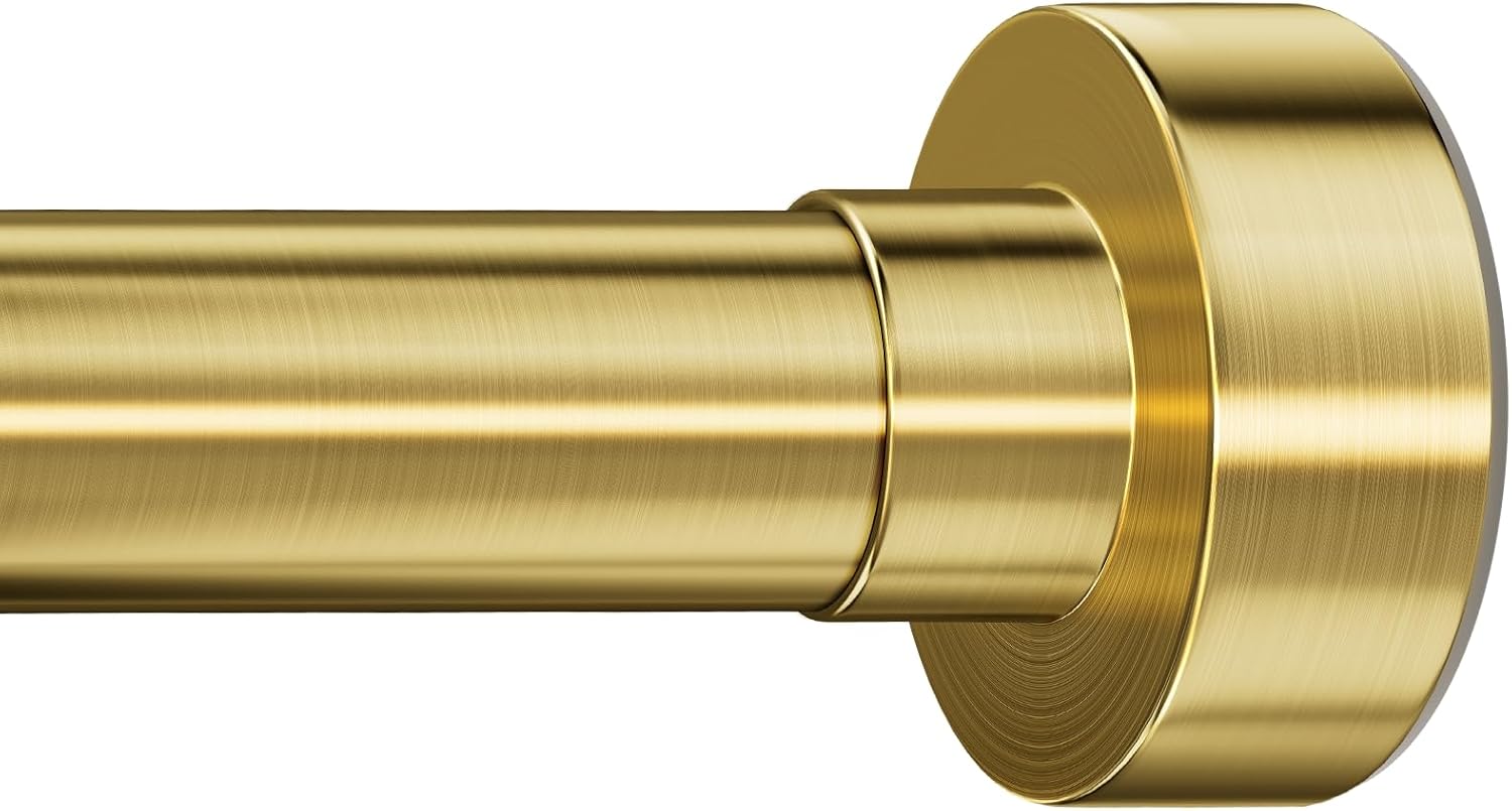 YNL Shower Curtain Rod 34-96 Inches, Non-Slip and Rust-Free