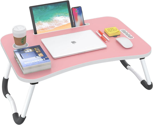 BUYIFY Folding Lap Desk for Work, Reading, and Eating Comfortably