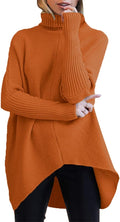 ANRABESS Oversized Turtleneck Batwing Sweater - Cozy Fall Staple
