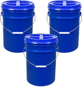Durable 5 Gallon Food Grade Plastic Bucket with Gamma Seal Lid