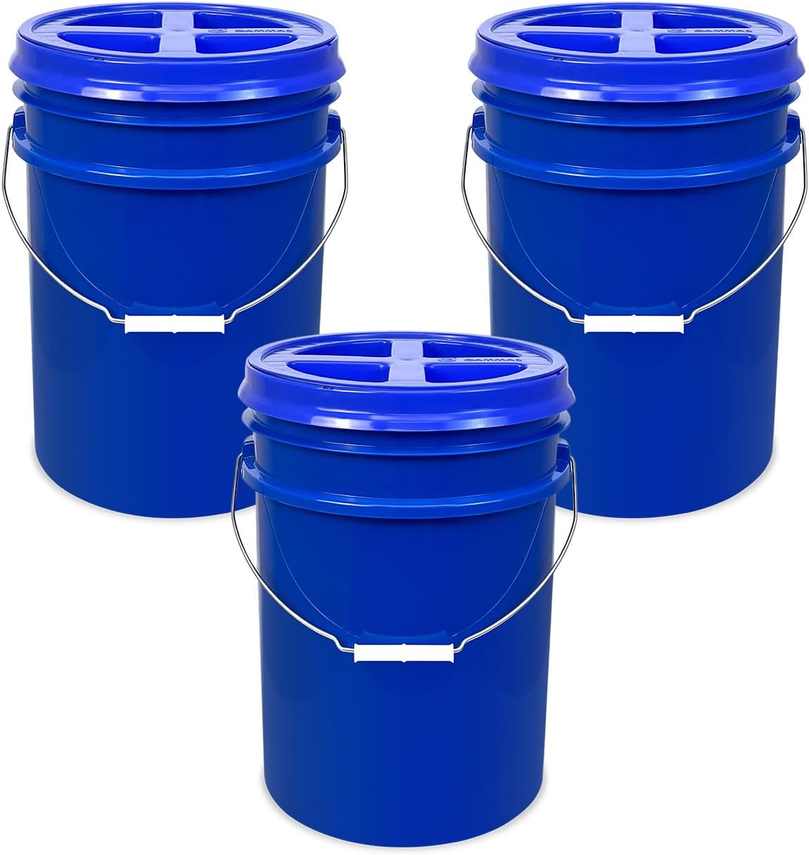 Premium 5 Gallon Food Grade Plastic Pail with Gamma Seal Lid