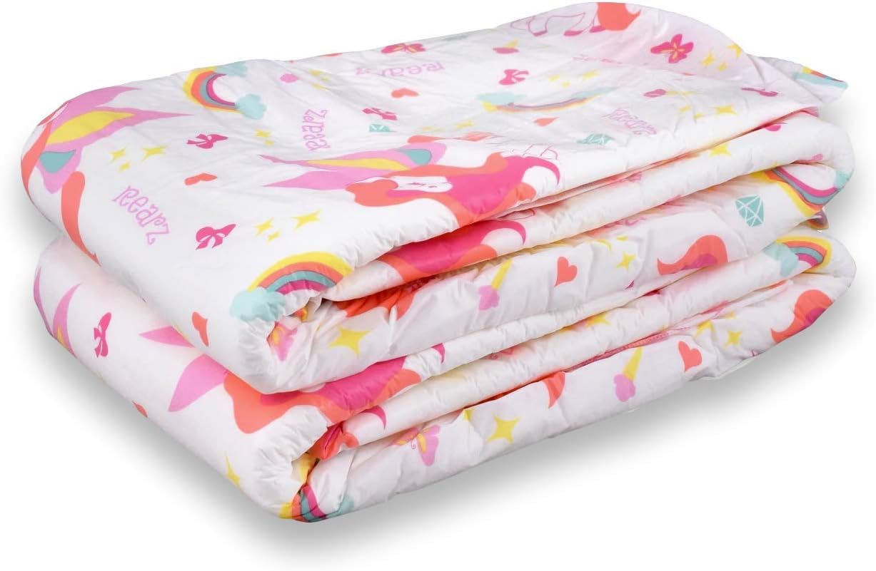 Cotton Candy Scented Adult Diapers - 2 Pack (Large)