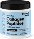 Perfect Keto Collagen Peptides Protein Powder with MCT Oil - Clean
