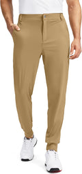 Men's Golf Joggers Pants Slim Fit Stretch Sweatpants - Comfortable