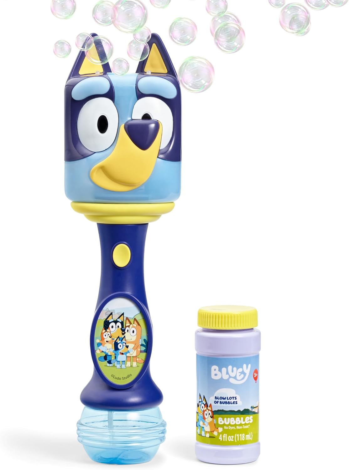 Bluey Musical Bubble Wand - Light & Sound Fun!