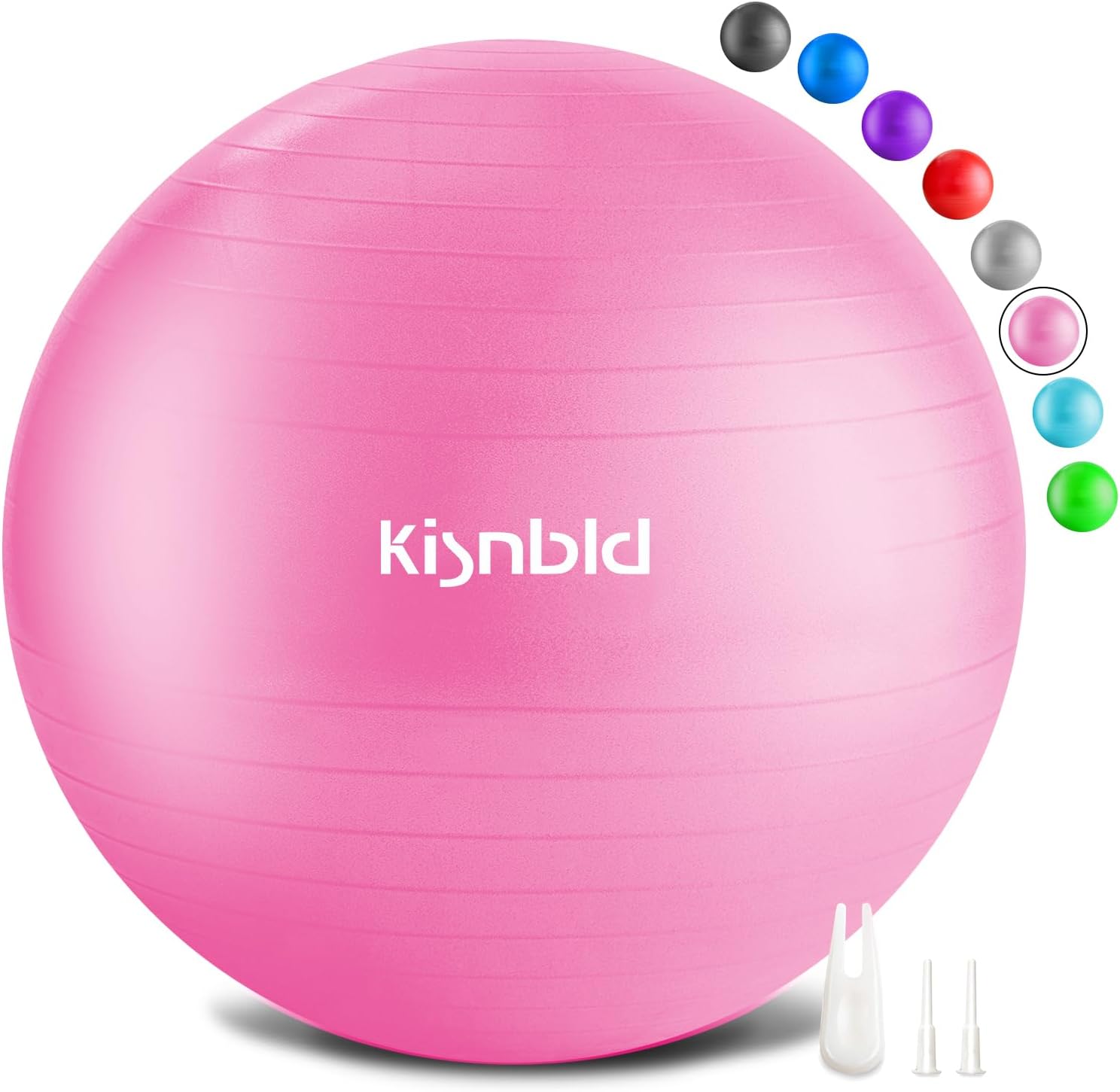 Anti-Burst Yoga Ball Set - Stability & Strength 
