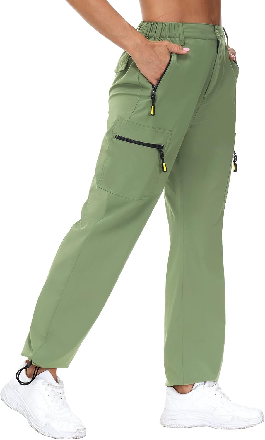 Lightweight Quick Dry Women's Hiking Cargo Pants for Outdoor Fun