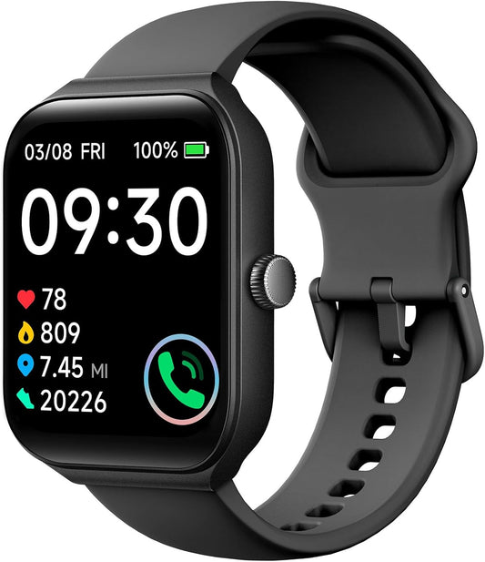 TOOBUR Smart Watch - Built-in Alexa, Calls, Fitness Tracking