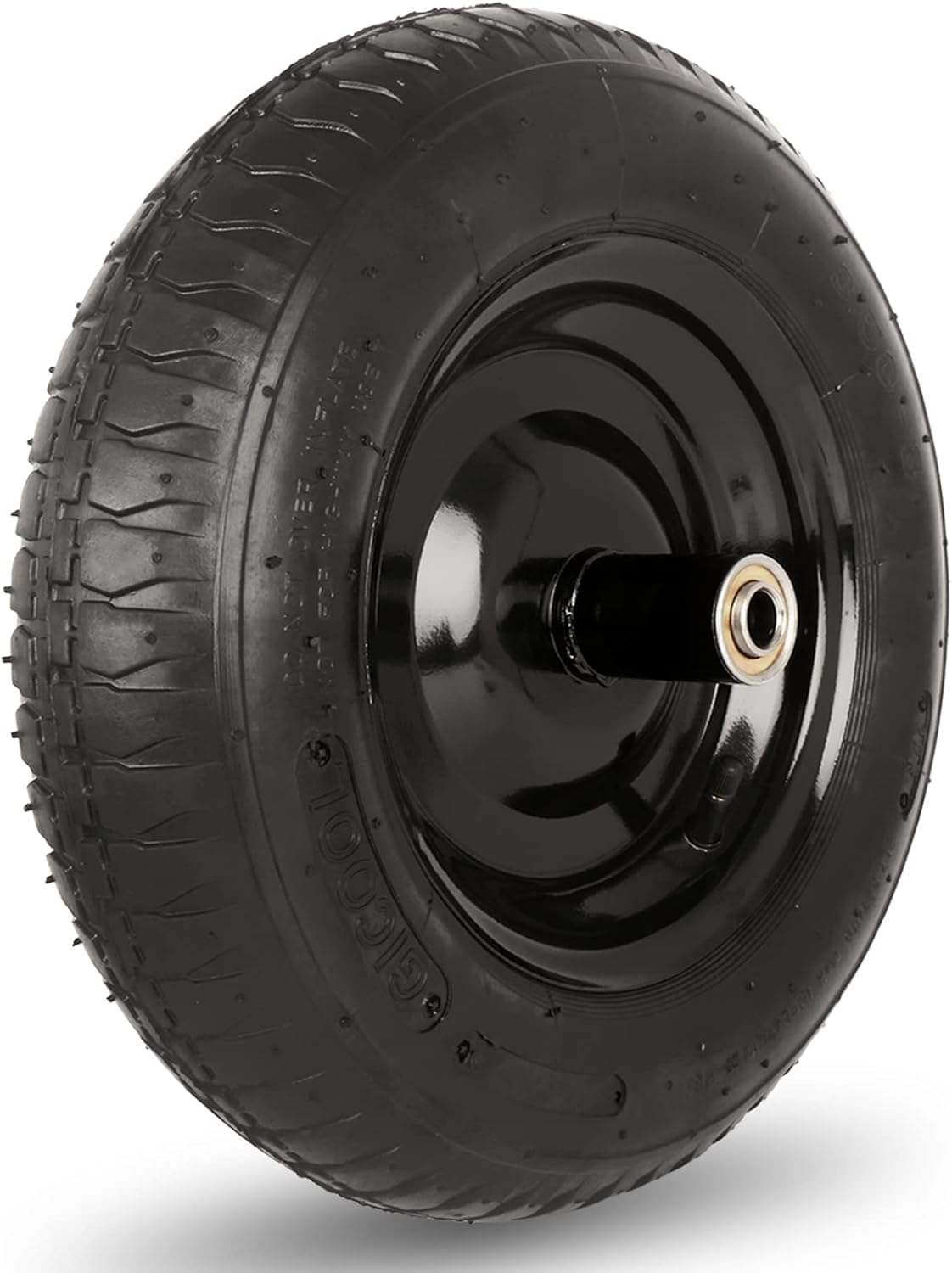 14.5 Wheelbarrow Tire 3.50-8 Universal Replacement for Garden Use