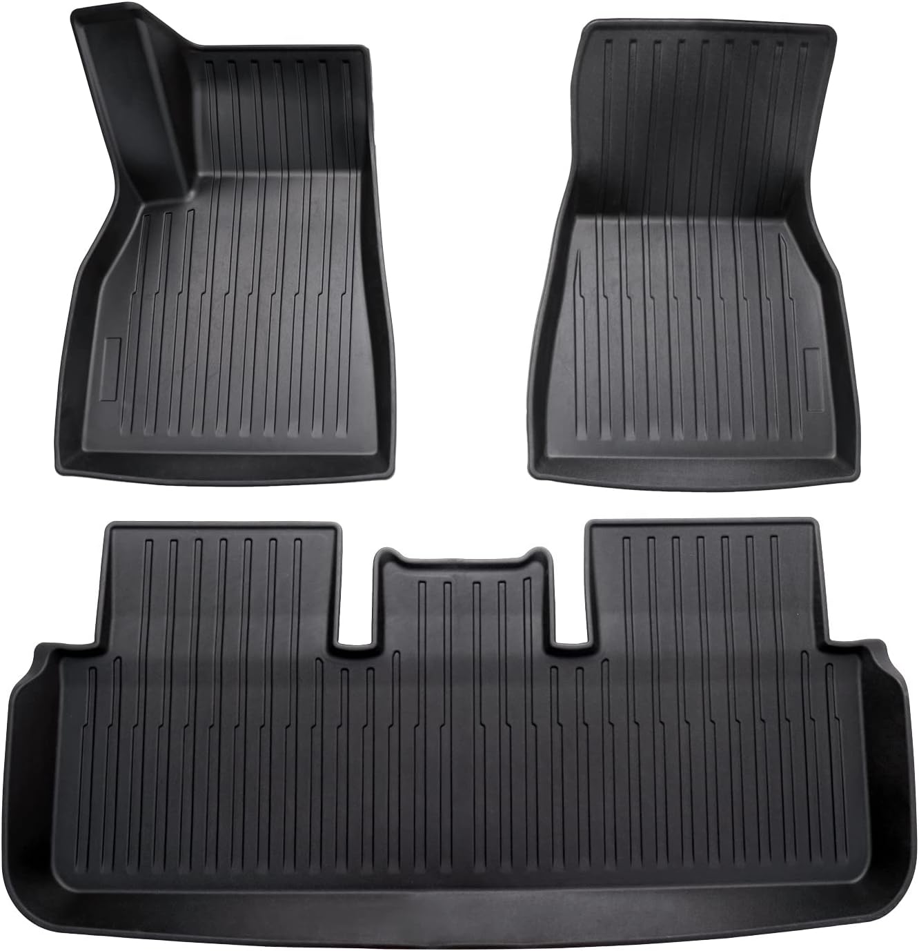 Custom Fit Floor Mats for 2021-2025 Tesla Model S - All Weather