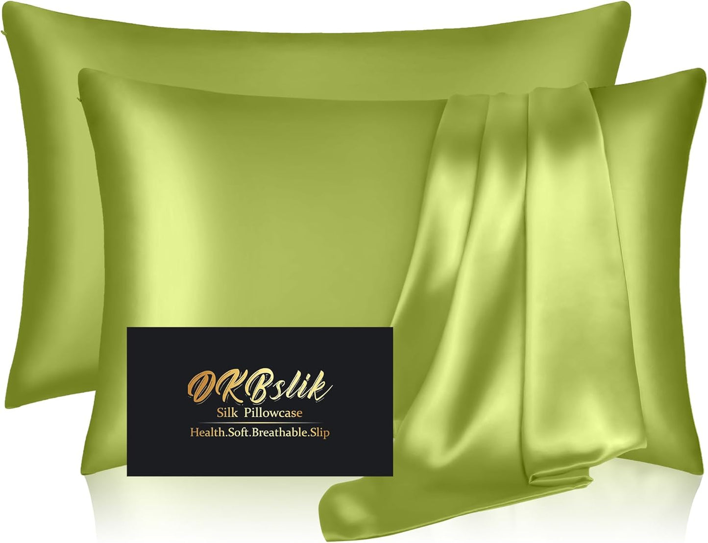 Mulberry Silk Pillowcase Set of 2 for Hair and Skin Care