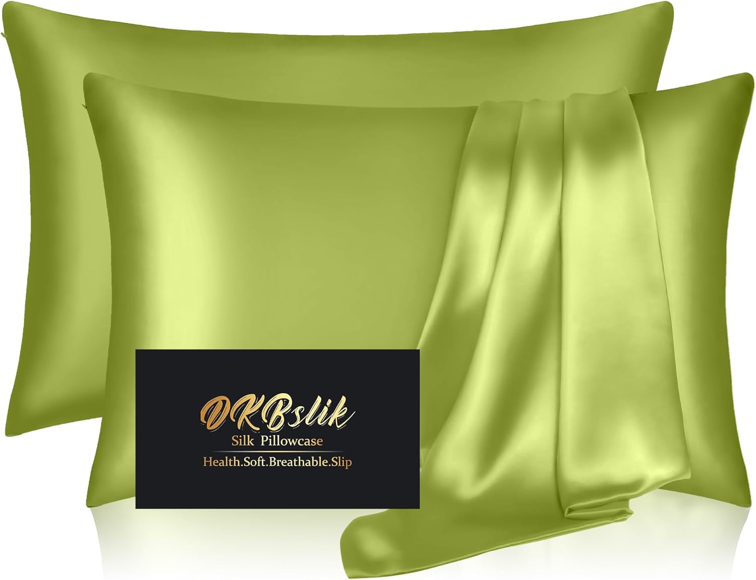 Mulberry Silk Pillowcase Set of 2 for Hair and Skin Care