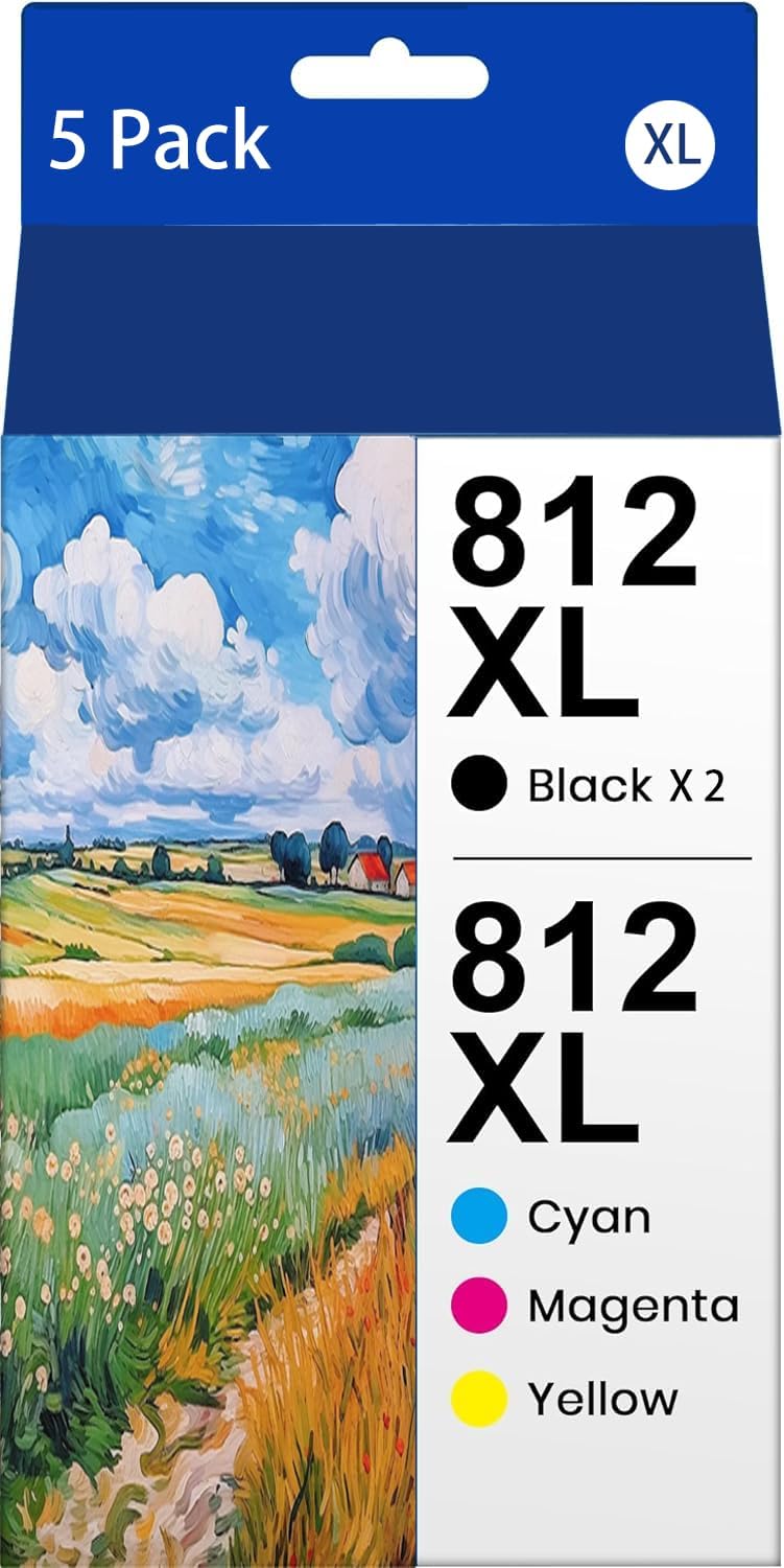 High Speed Printing with QUEENPRINT 812XL Ink Combo