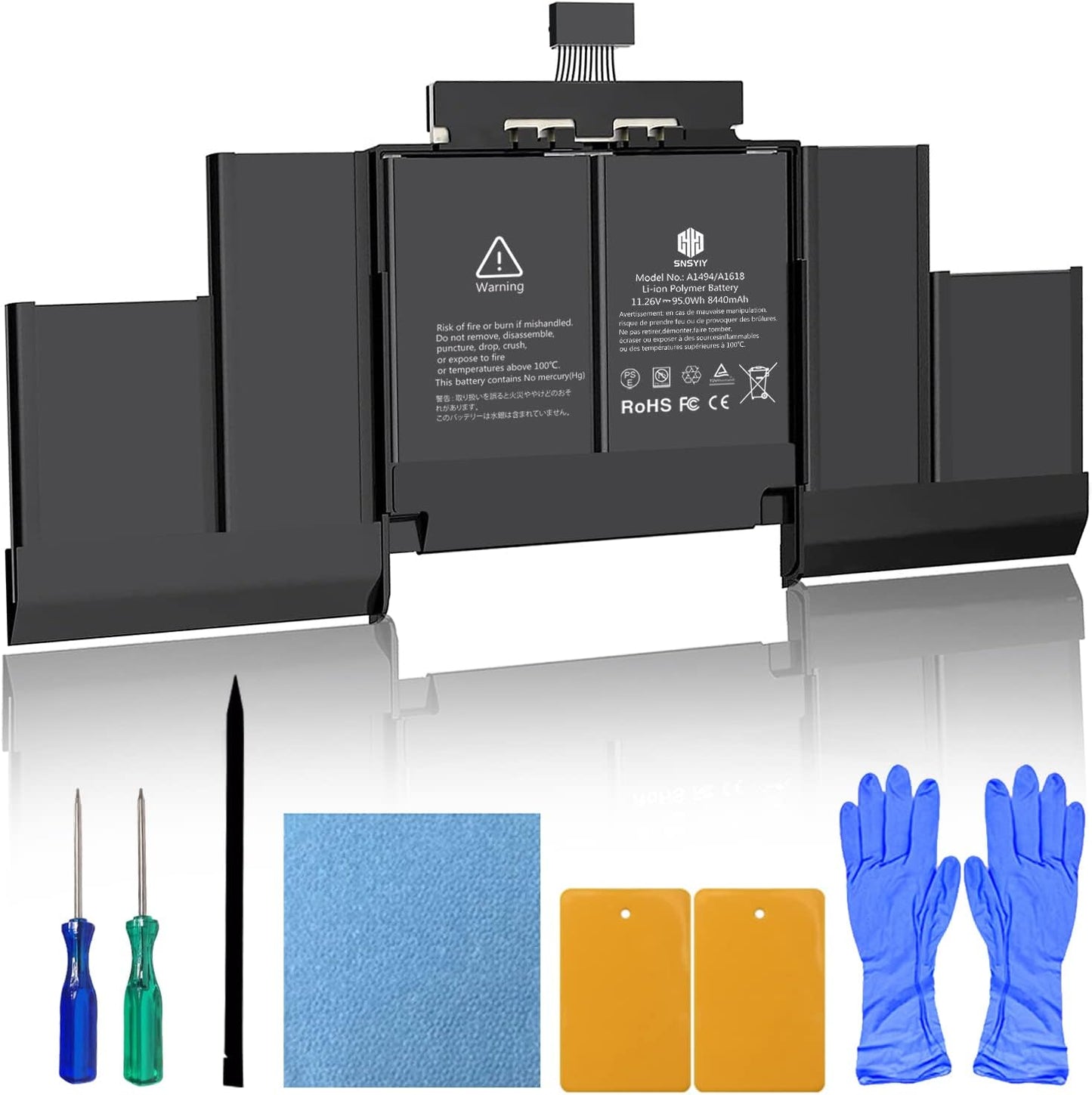 A1398 MacBook Pro Battery Replacement for 15 Inch Retina Models