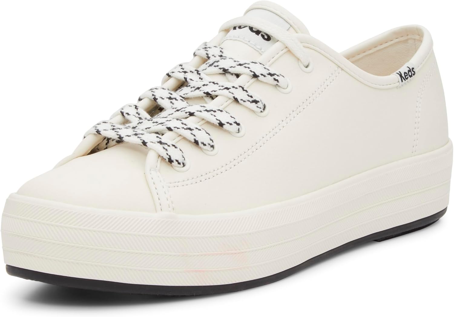 Keds Womens Triple Kick LeatherSneaker for Stylish Comfort