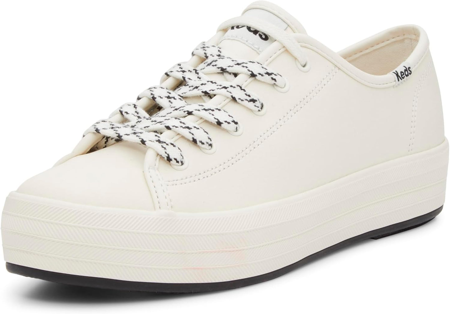 Keds Womens Triple Kick LeatherSneaker for Stylish Comfort