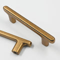 Asidrama 3 in Antique Brass Cabinet Handles 10 Pack - Durable Pulls