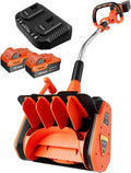 Cordless Snow Shovel 48V 13.5in - Lightweight Battery Snow Blower