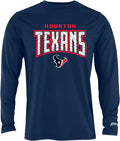 Zubaz NFL Men's Long Sleeve Team Graphic T-Shirt (Style KJLM)