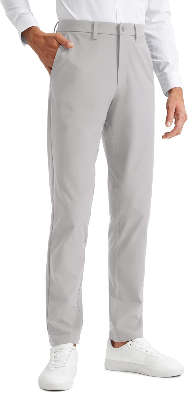CRZ YOGA Men's All Day Comfy Golf Pants for Active Lifestyle