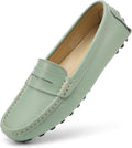Women's Classic Comfort Leather Penny Loafers (Style 6YCS)