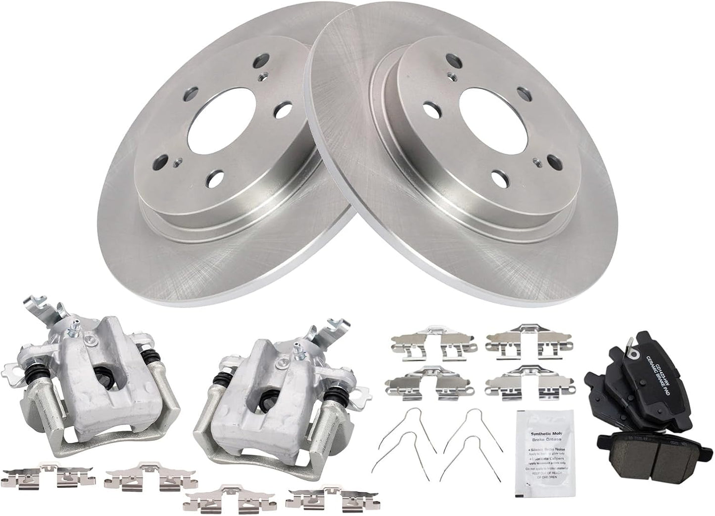 TRQ Brake Pad & Rotor Kit for 2009-2013 Toyota Matrix Owners
