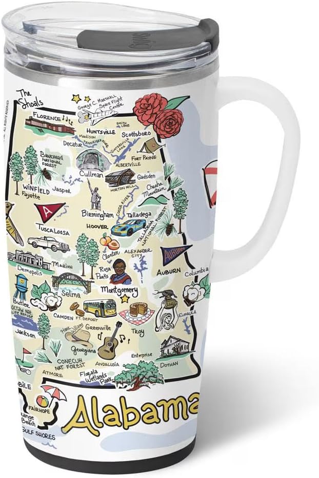 Swig Life 22oz Travel Mug: Insulated Tumbler with Handle
