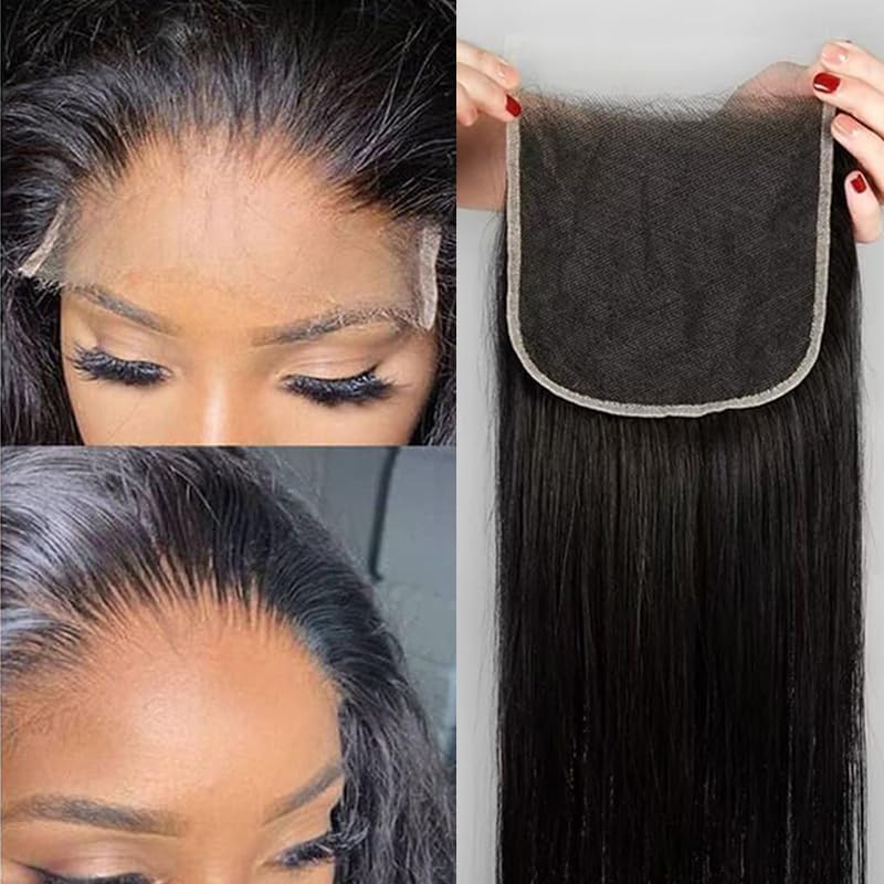 5x5 HD Lace Closure for Natural Look and Comfort in 12 Inch