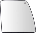 TRQ Passenger Side Mirror Glass with Backing Plate Heated - Direct Fit