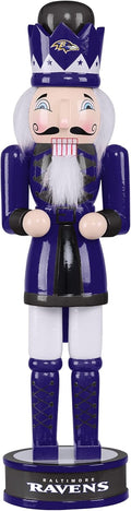 foco NFL Team Logo Collectible Holiday 14ft Nutcracker - Team Decor