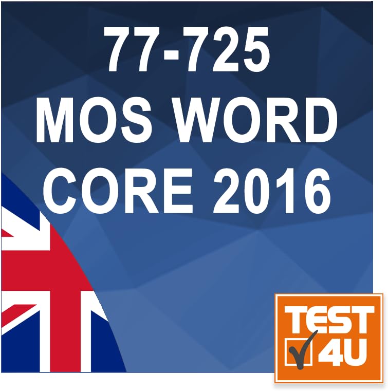 Microsoft Office Specialist 2016 - English Download