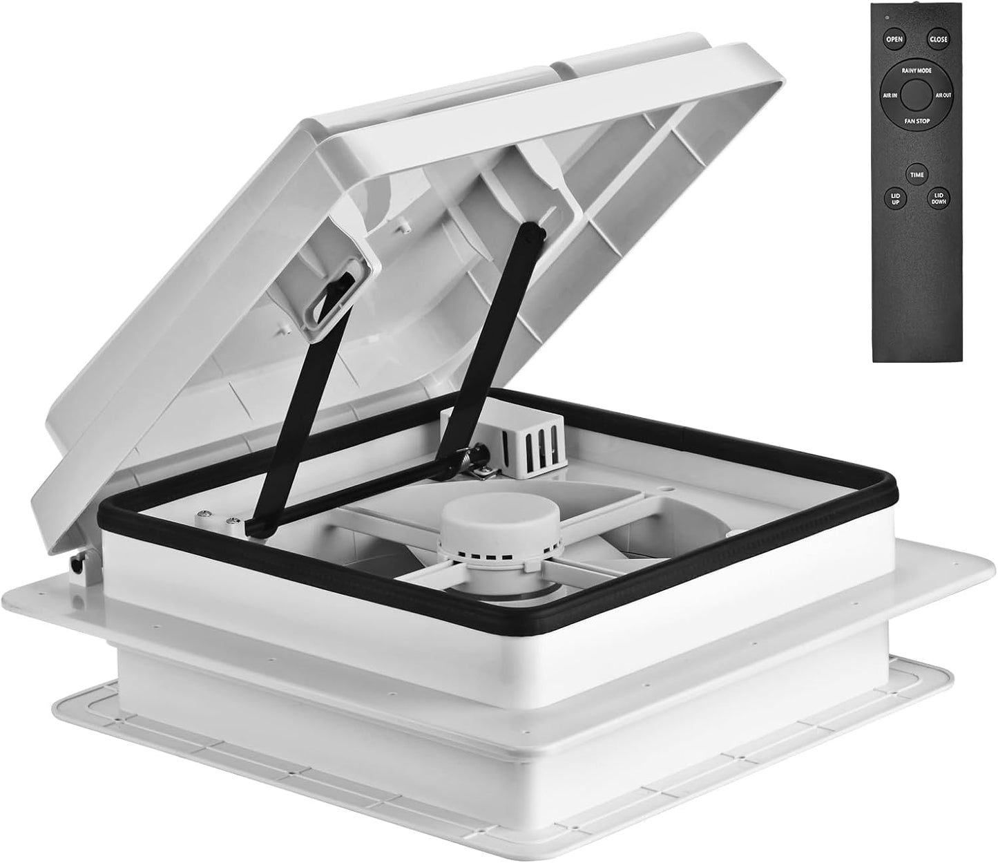 Quiet RV Roof Vent with Rain Sensor for Efficient Ventilation