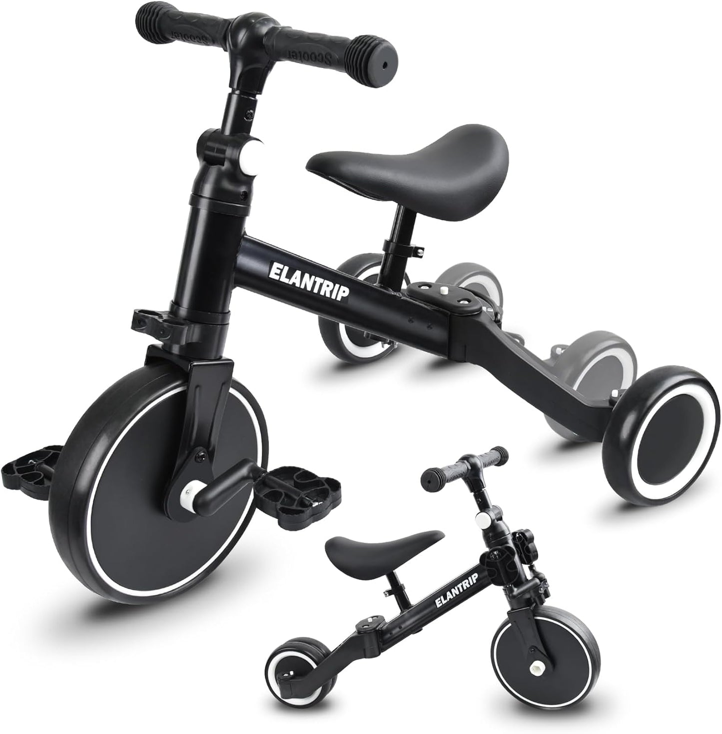 Elantrip 5 in 1 Balance Bike for Kids 1 to 3 Years Old