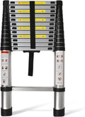 Telescoping Extension Ladder 14.5 FT - Compact, Stable Reach
