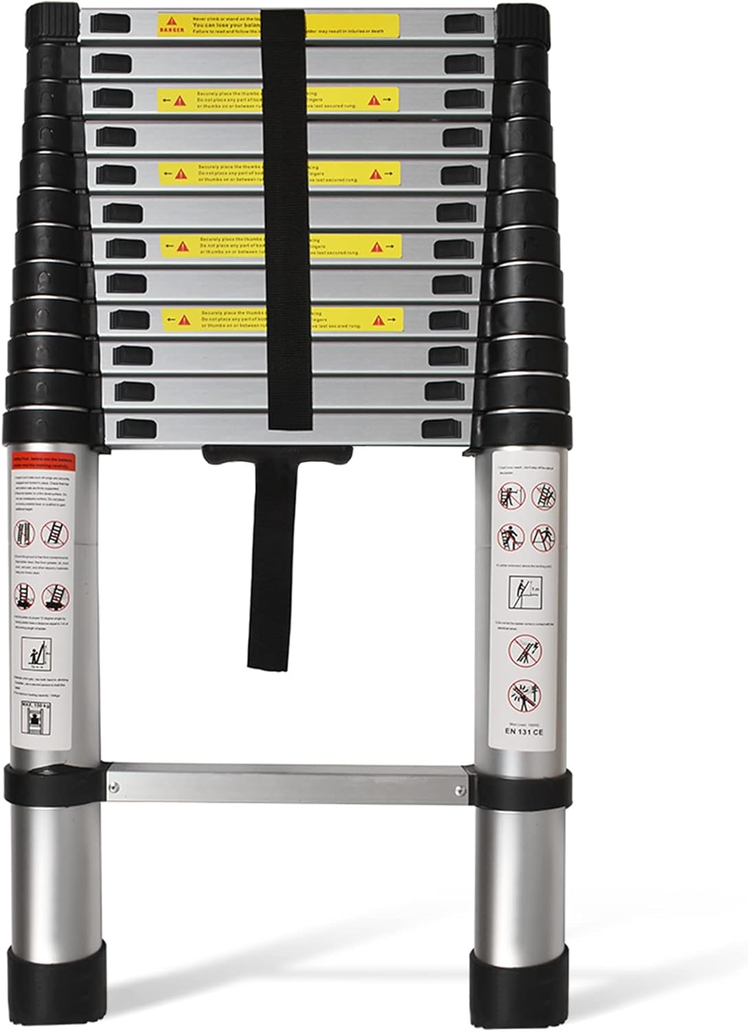 Telescoping Extension Ladder 14.5 FT - Lightweight & Safe