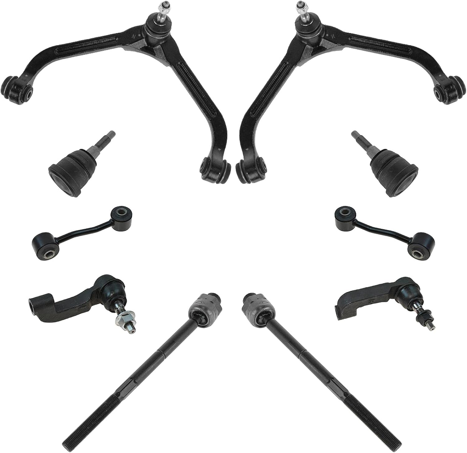 TRQ Front Steering & Suspension Kit for 2005 Jeep Liberty